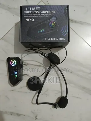 Helmet Wireless Earphone Y10