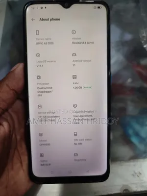Oppo A5 128 GB Black