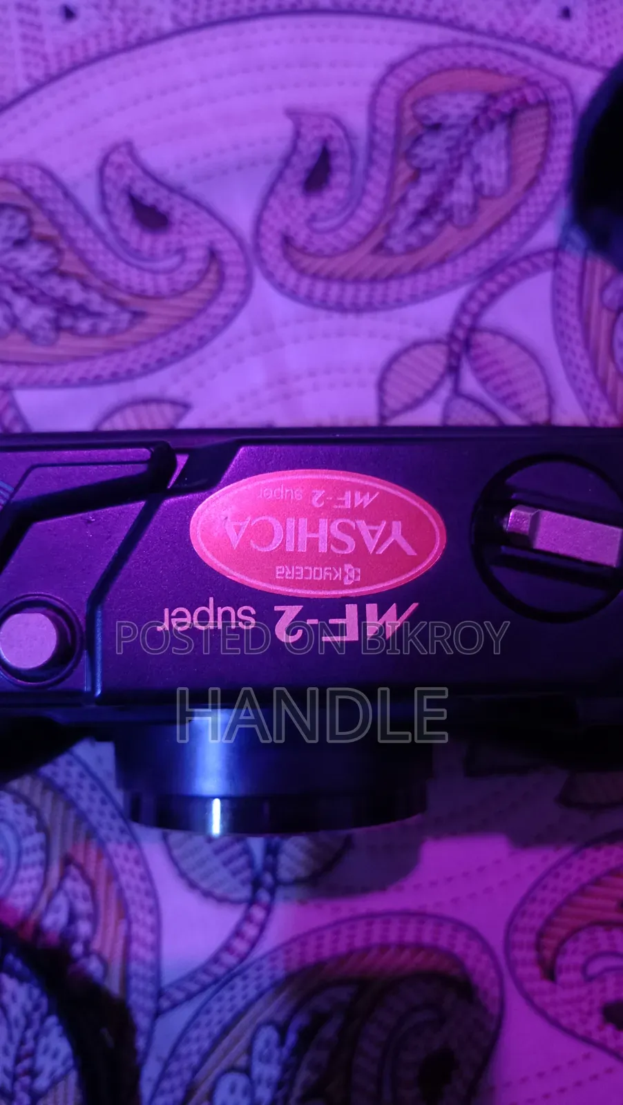 Vintage Film Camera (Yashika Mf 2 Super)