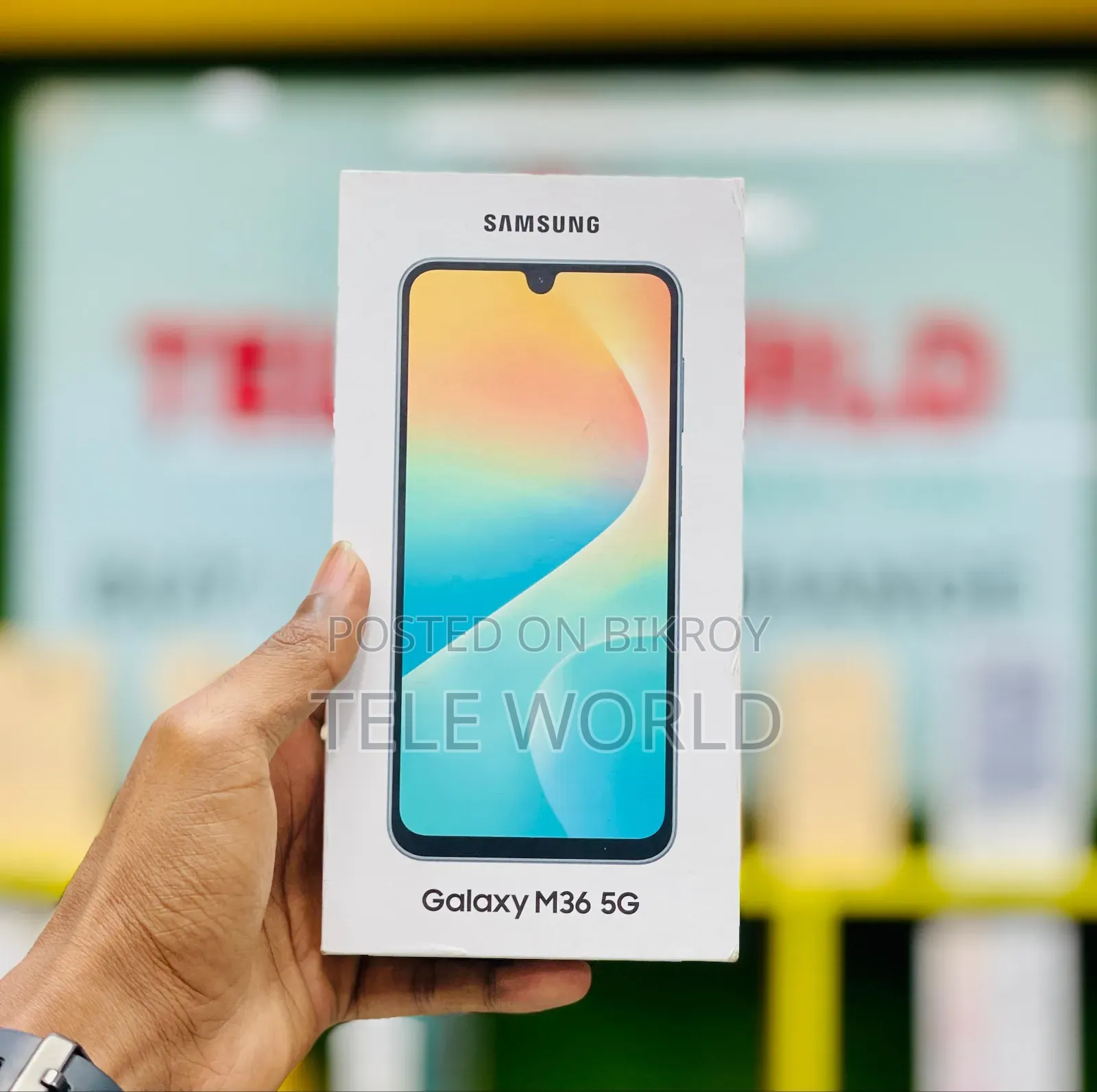 New Samsung Galaxy M36 5G 128 GB Green