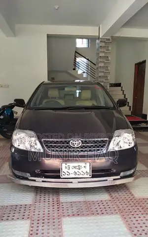Toyota Corolla Sedan 2003 Burgundy