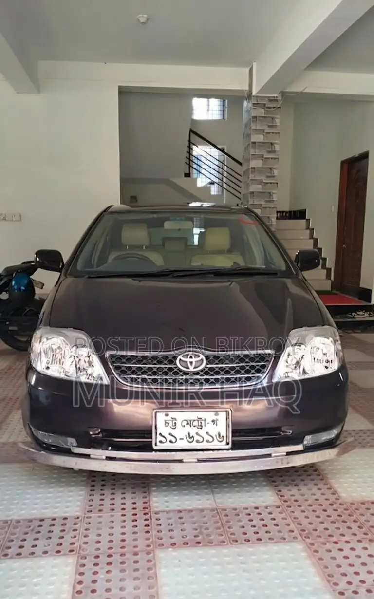 Toyota Corolla Sedan 2003 Burgundy