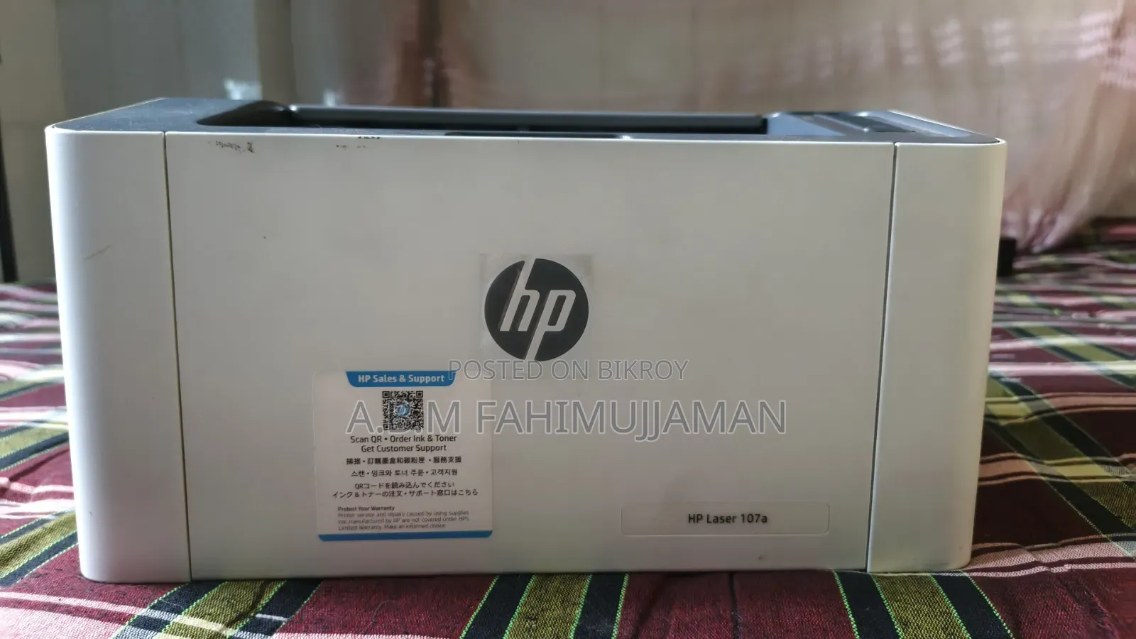 Hp Laser 107 A Printer For Sell !!