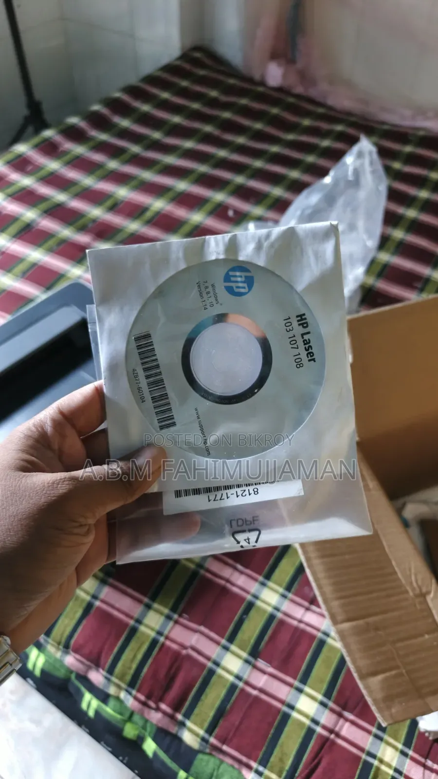 Hp Laser 107 A Printer For Sell !!