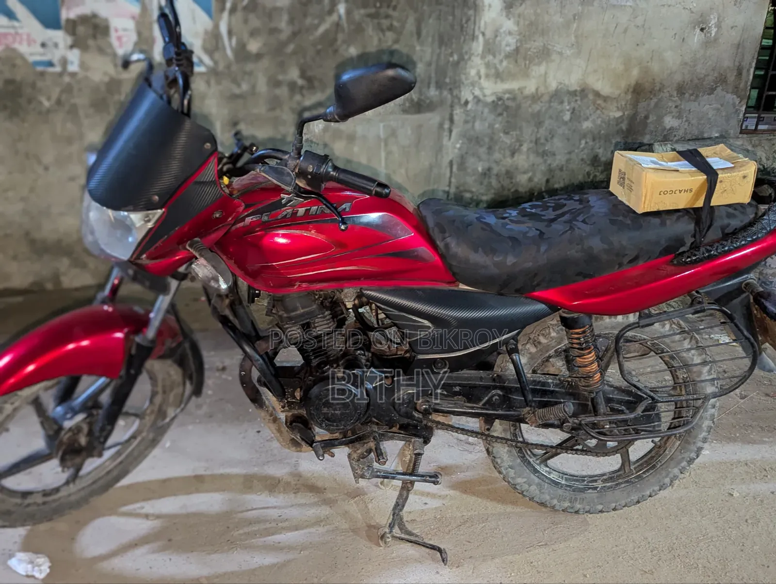 Bajaj Platina 125 2015 Red
