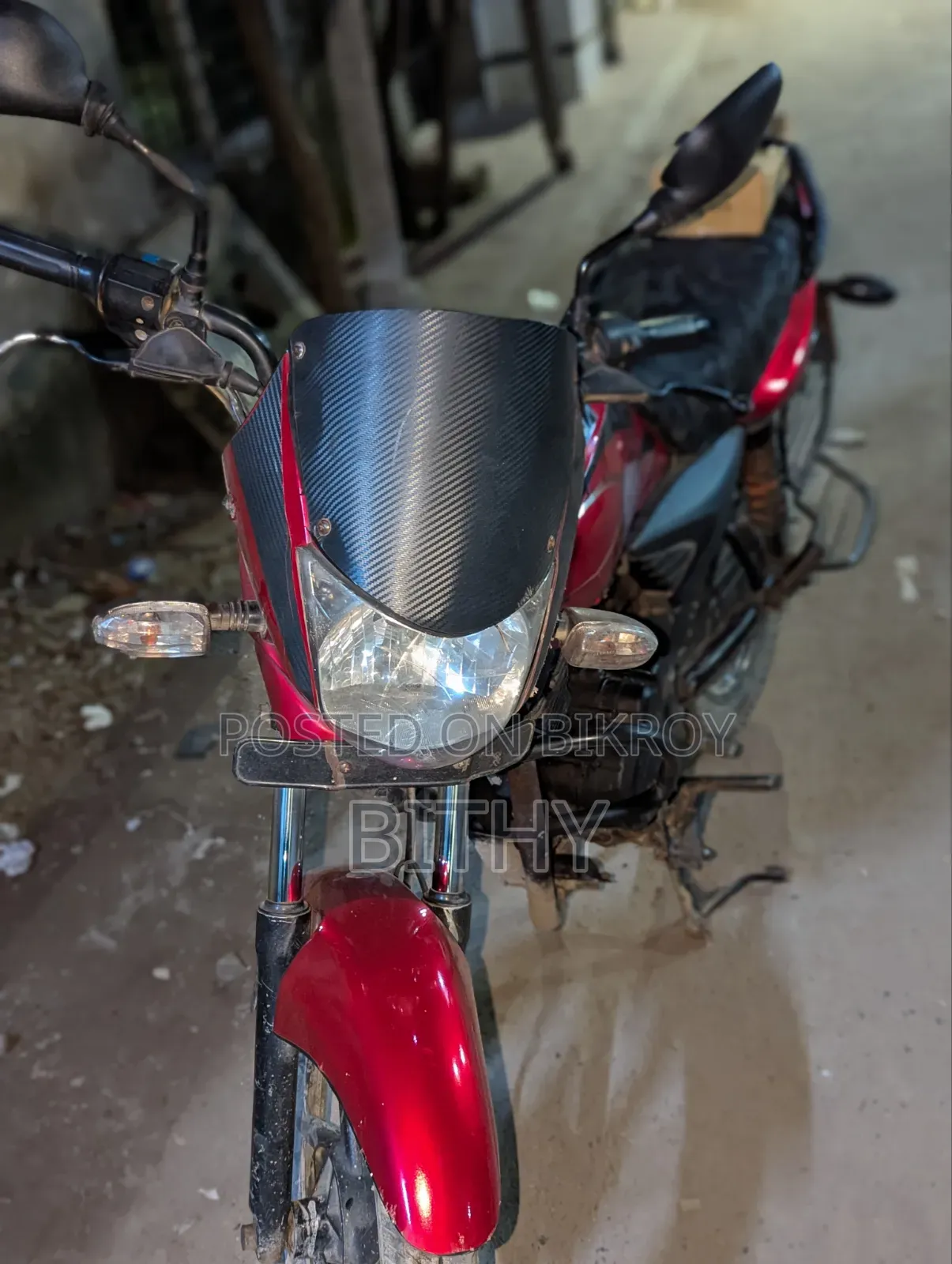 Bajaj Platina 125 2015 Red