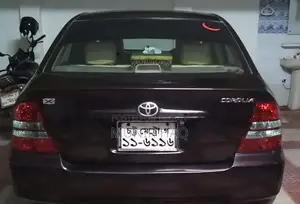 Toyota Corolla Sedan 2003 Burgundy