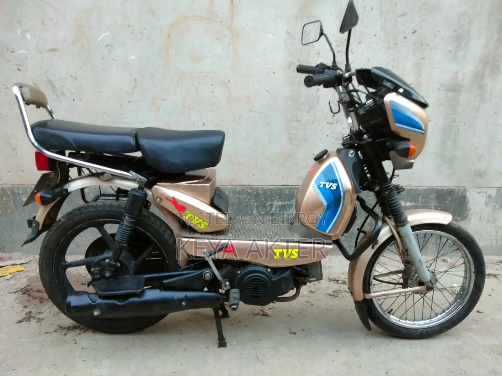 TVS XL 100 Comfort 2021 Gold