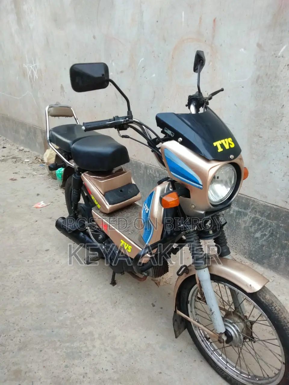 TVS XL 100 Comfort 2021 Gold