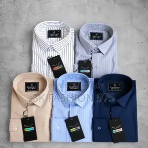 China Selly Fabrics Old Money Premium Stripe Casual Shirt for Men