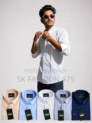 China Selly Fabrics Old Money Premium Stripe Casual Shirt for Men