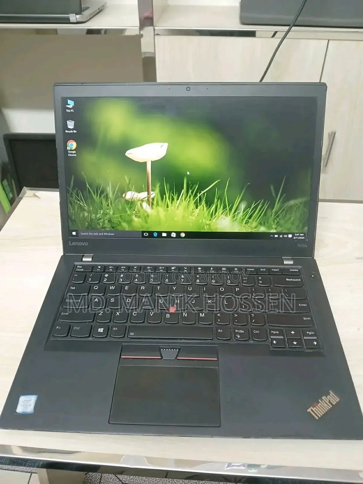 Laptop Lenovo ThinkPad T490s 8GB Intel Core i5 SSD 128GB