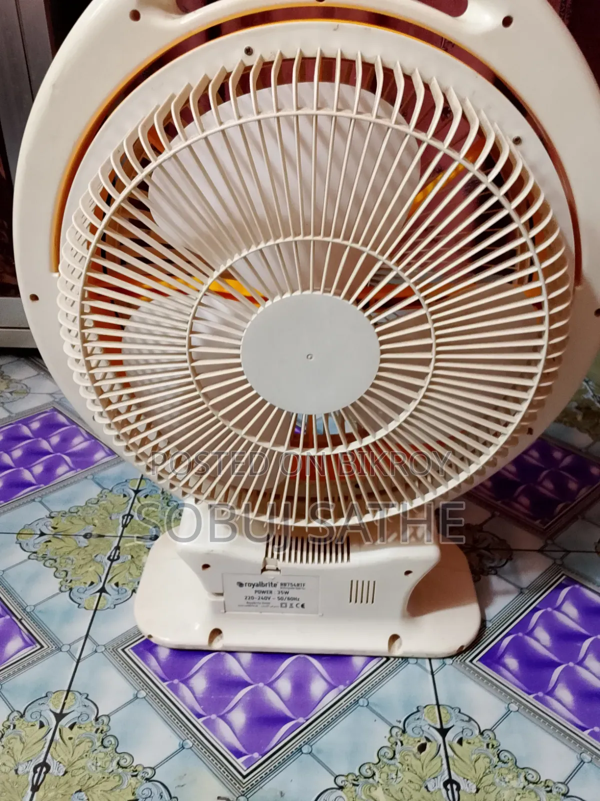 চার্জার ফ্যান বিক্রি করা হবে।