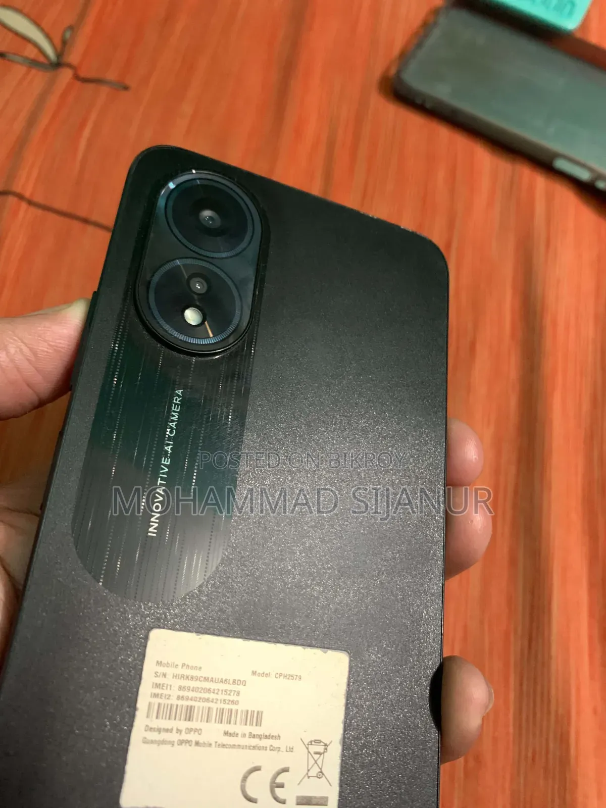 Oppo A38 128 GB Black