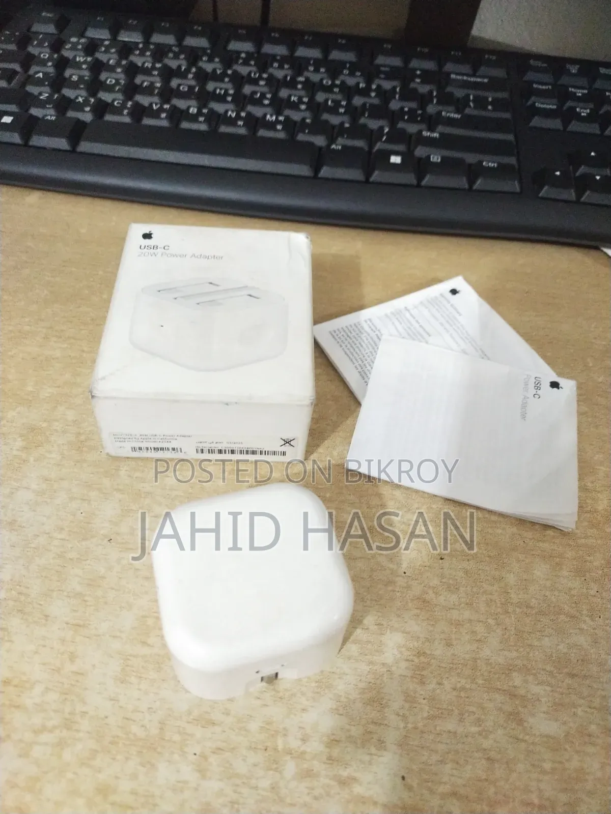 Apple Original Authentic USB-C Power Adapter (3 Pin)