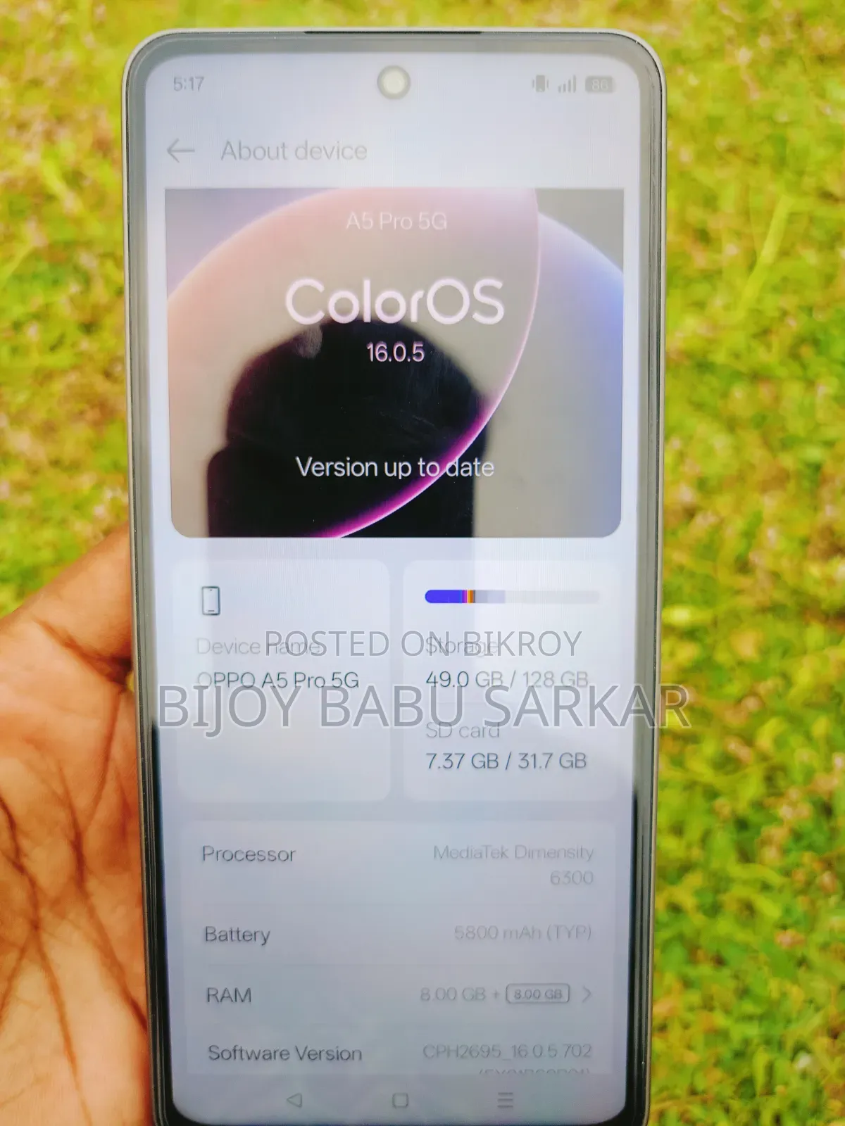 Oppo A5 Pro 128 GB Bronze