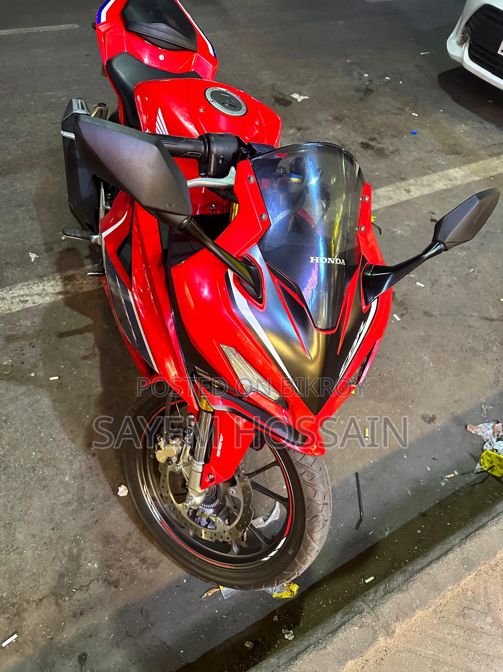 New Honda CBR 2021 Red