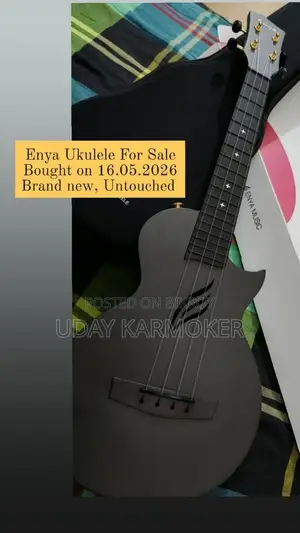 [জরুরি] Enya Concert Nova U Carbon Fiber Travel Ukulele- Black