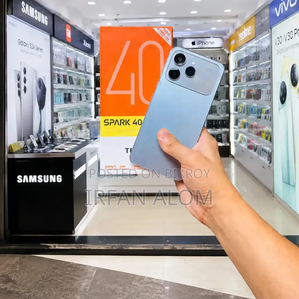 Tecno Spark 40 128 GB Blue