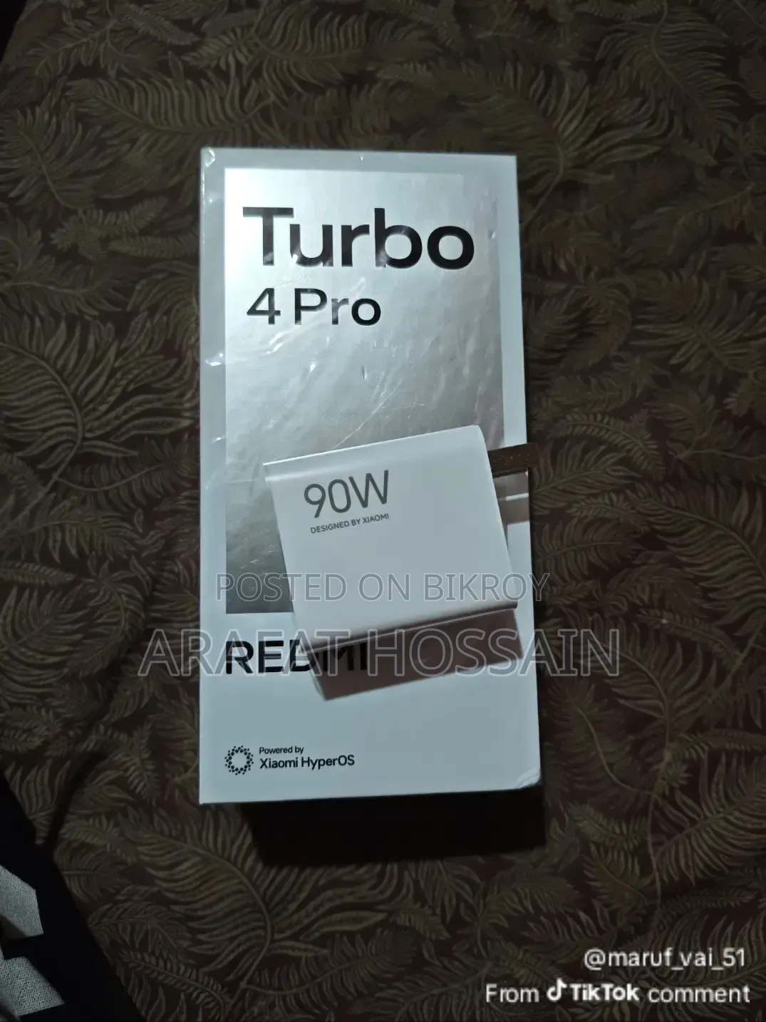 Xiaomi Redmi Turbo 4 Pro 256 GB White