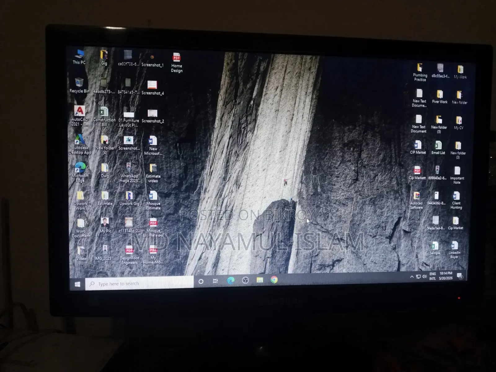 Desktop Computer 8GB Intel Core I5 SSD 128GB