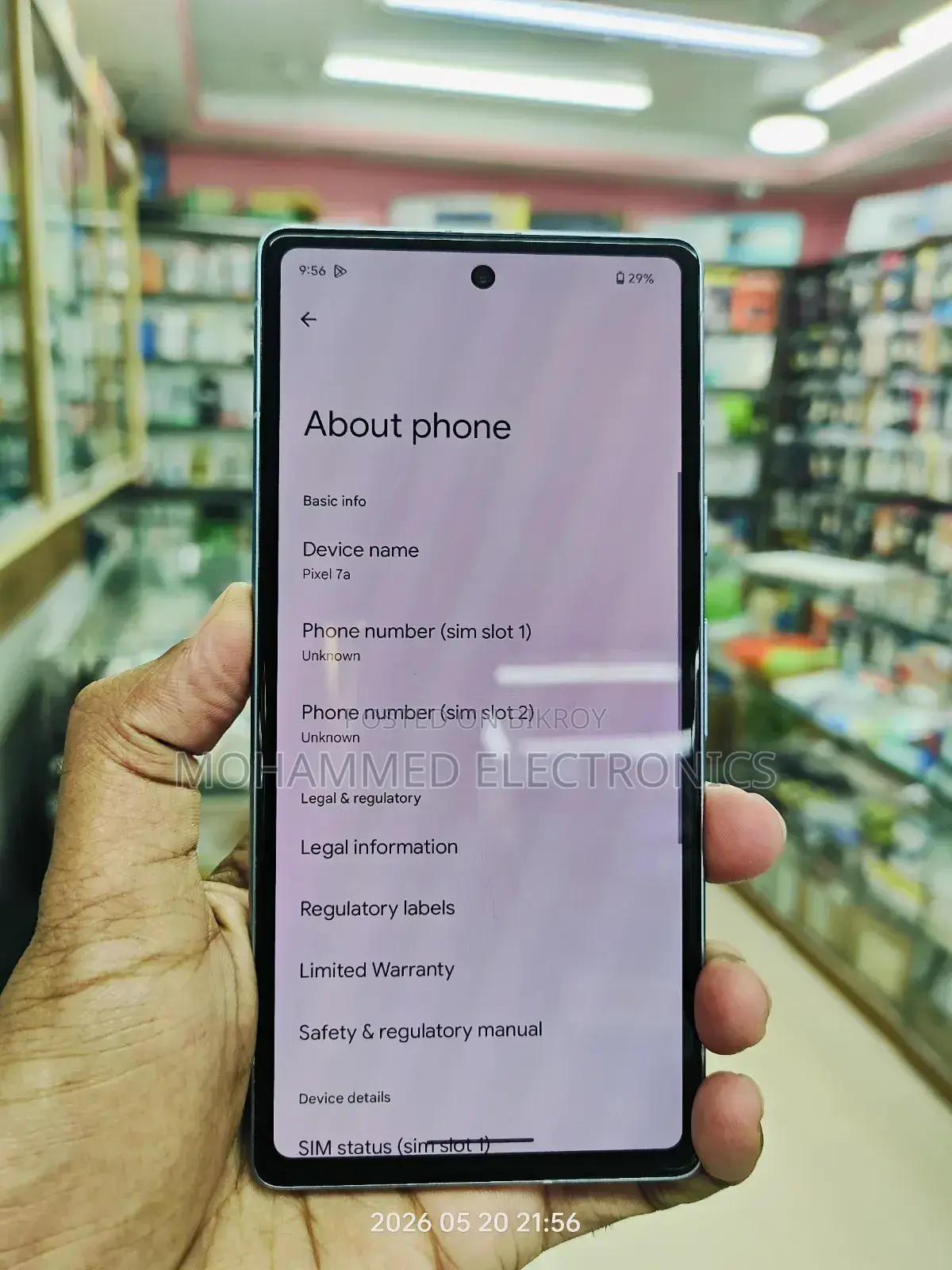 Google Pixel 7a 128 GB Blue