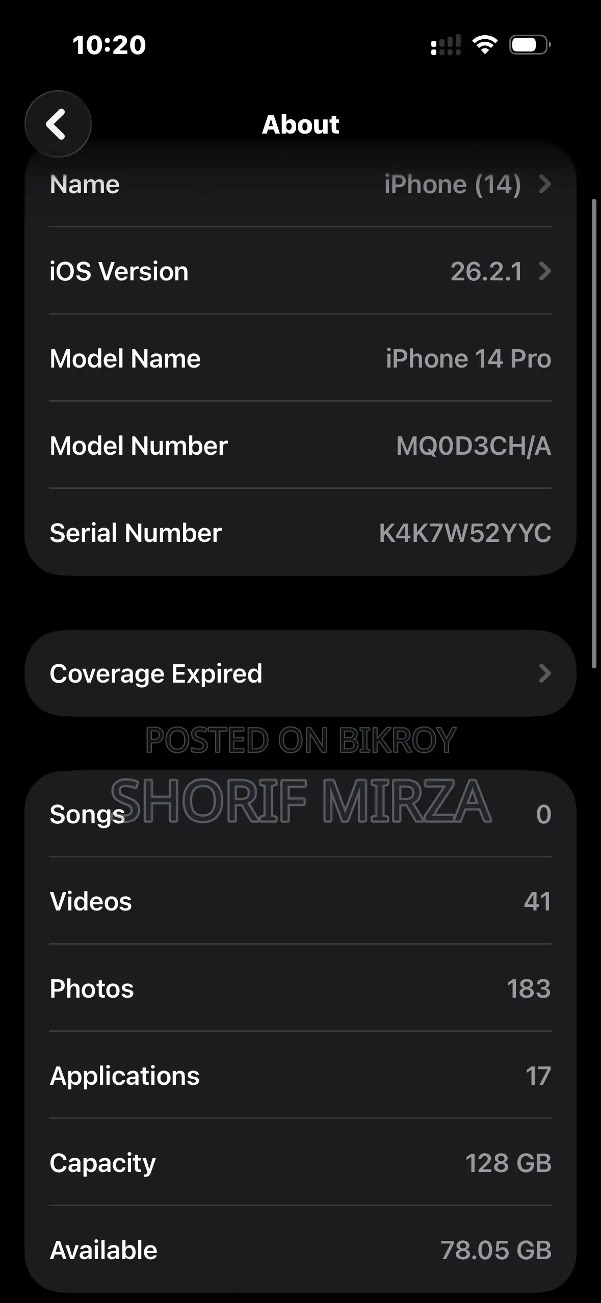 Apple iPhone 14 Pro 128 GB Pink