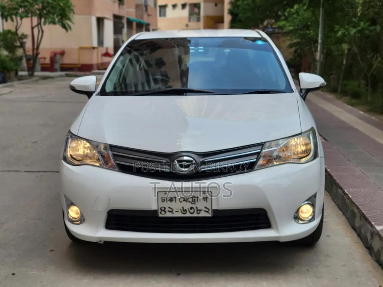 Toyota Axio 2013 White
