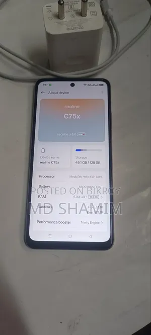 Realme C75x 128 GB Gold