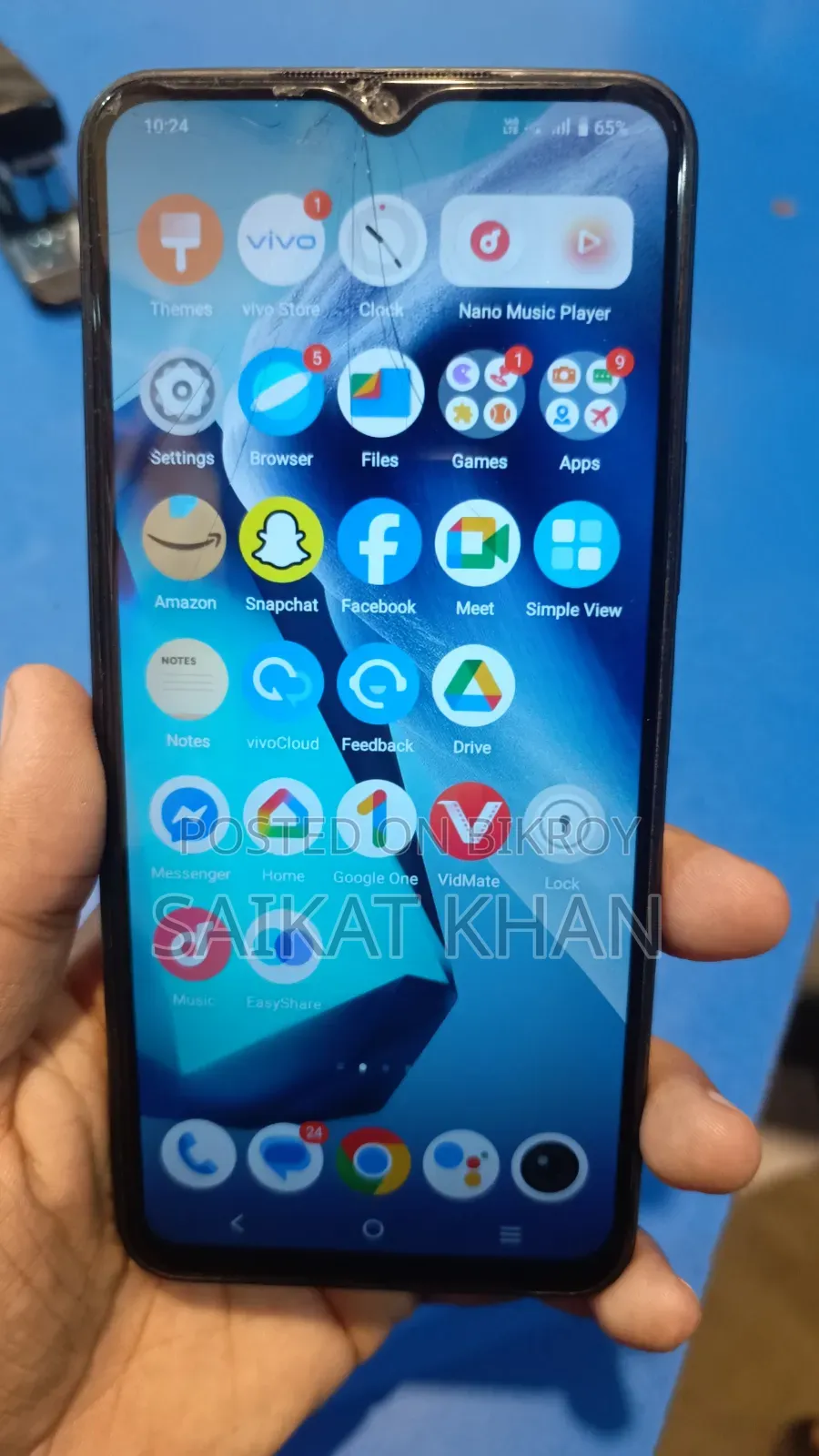Vivo Y22 128 GB Black