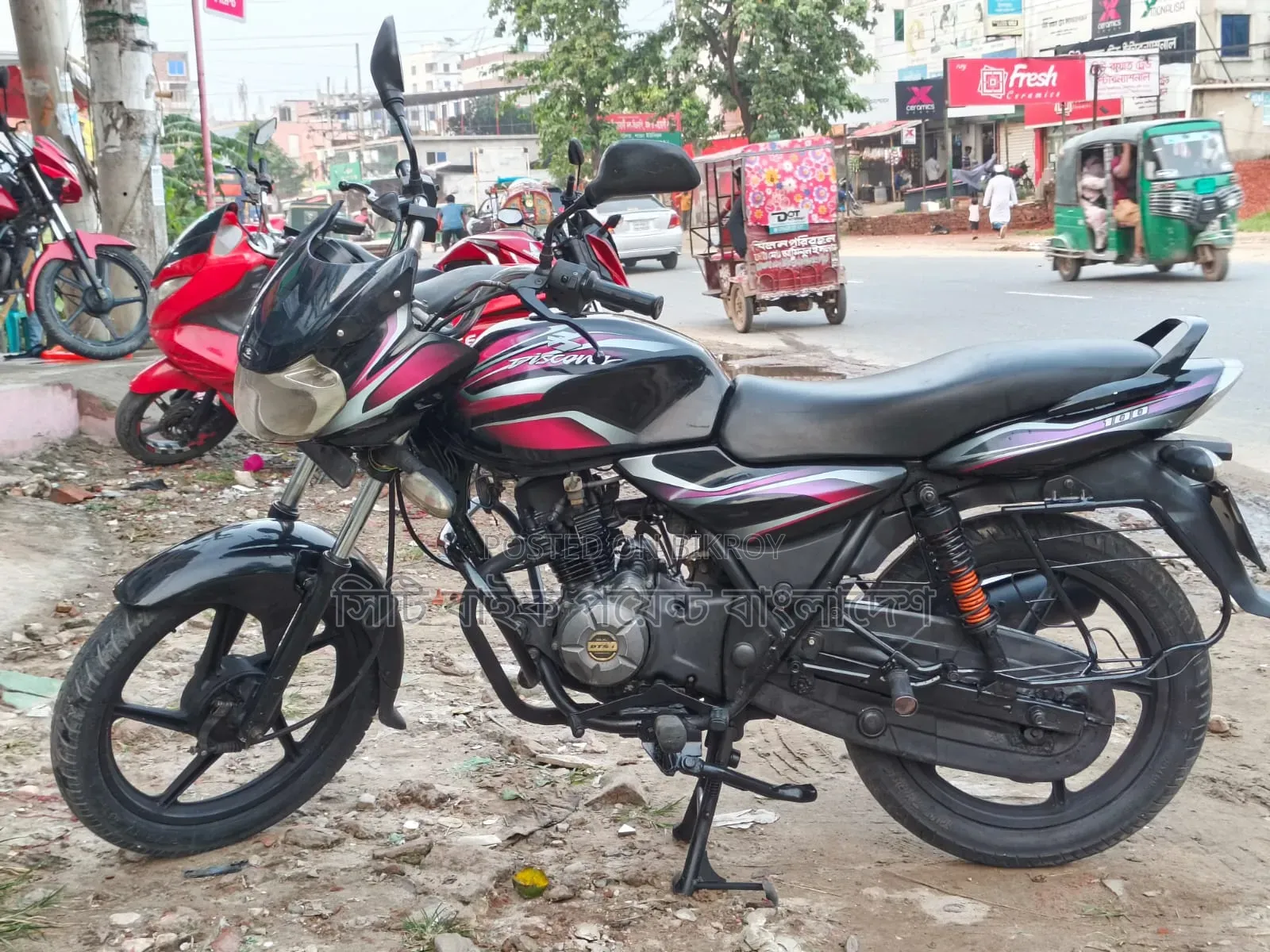 Bajaj Discover 100 2018 Black
