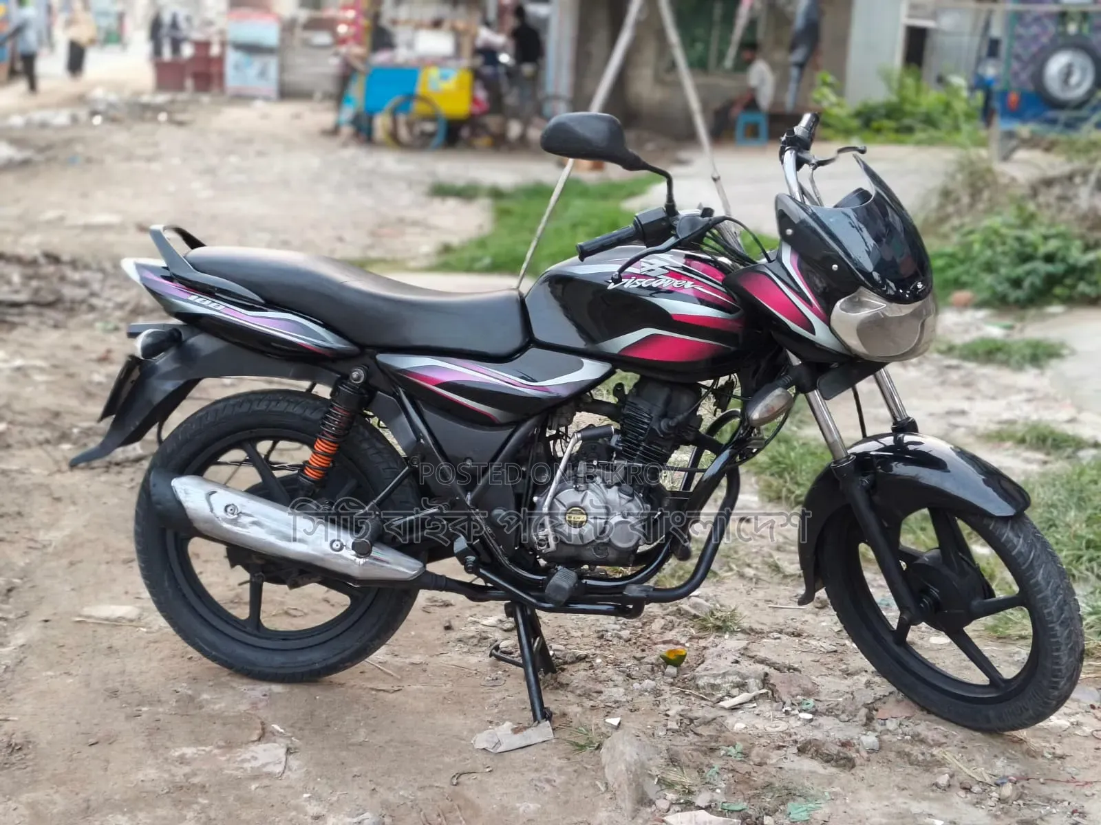 Bajaj Discover 100 2018 Black