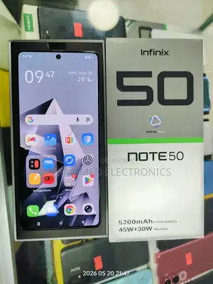 Infinix Note 50 4G 256 GB Black