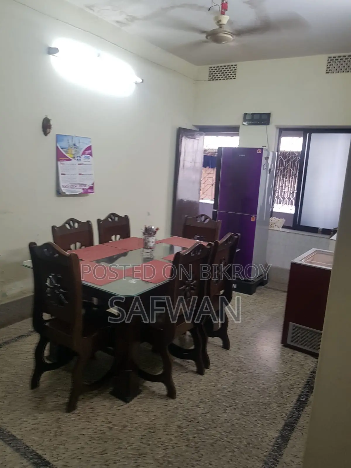 Furnished 3bdrm Apartment in Chowdhury House, Uposhohor for Sale