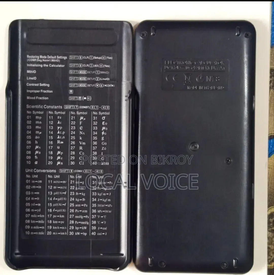 Casio Fx-82ms Scientific Calculator