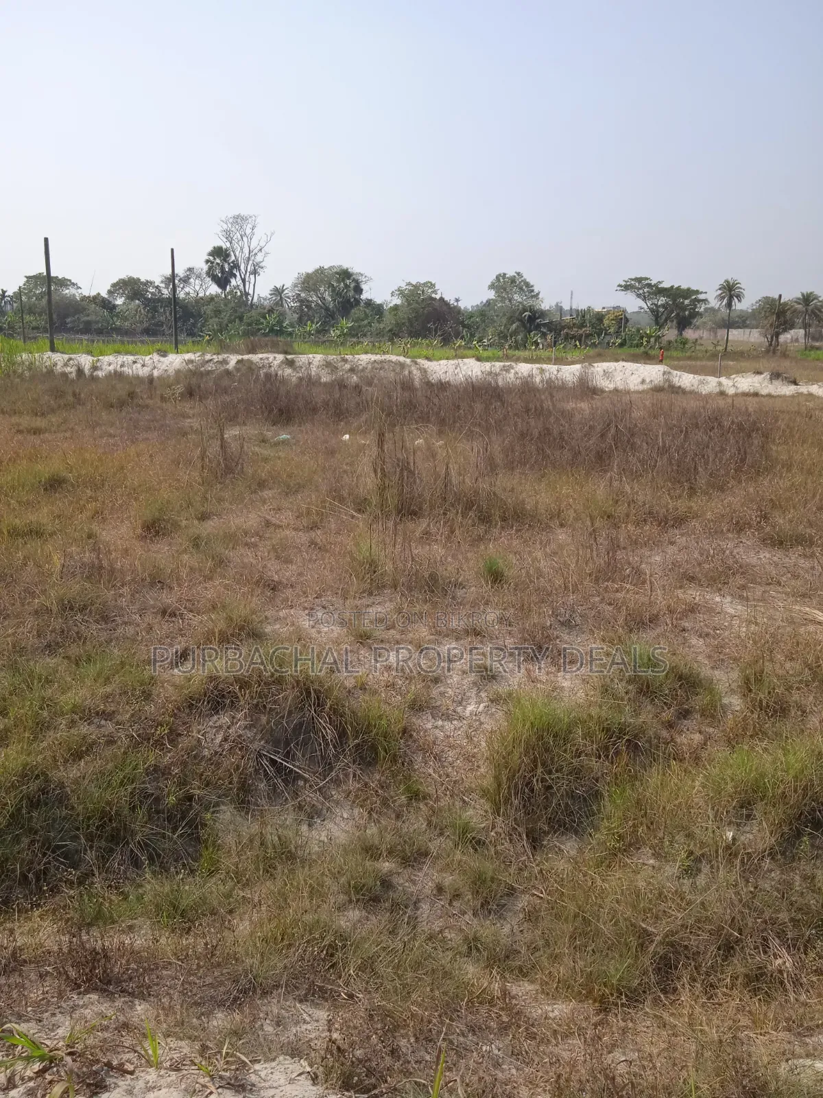 13 Katha plot for sale on 60 feet road adjacent to Badda, Satarkul main road.
