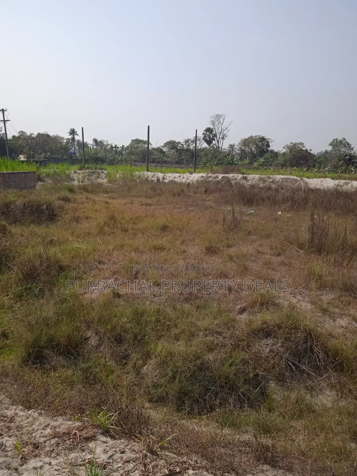 13 Katha plot for sale on 60 feet road adjacent to Badda, Satarkul main road.