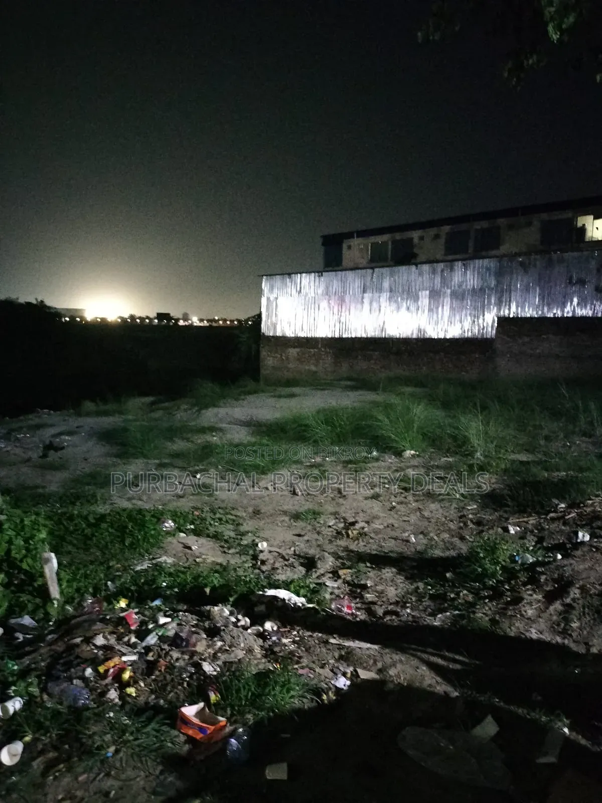 13 Katha plot for sale on 60 feet road adjacent to Badda, Satarkul main road.