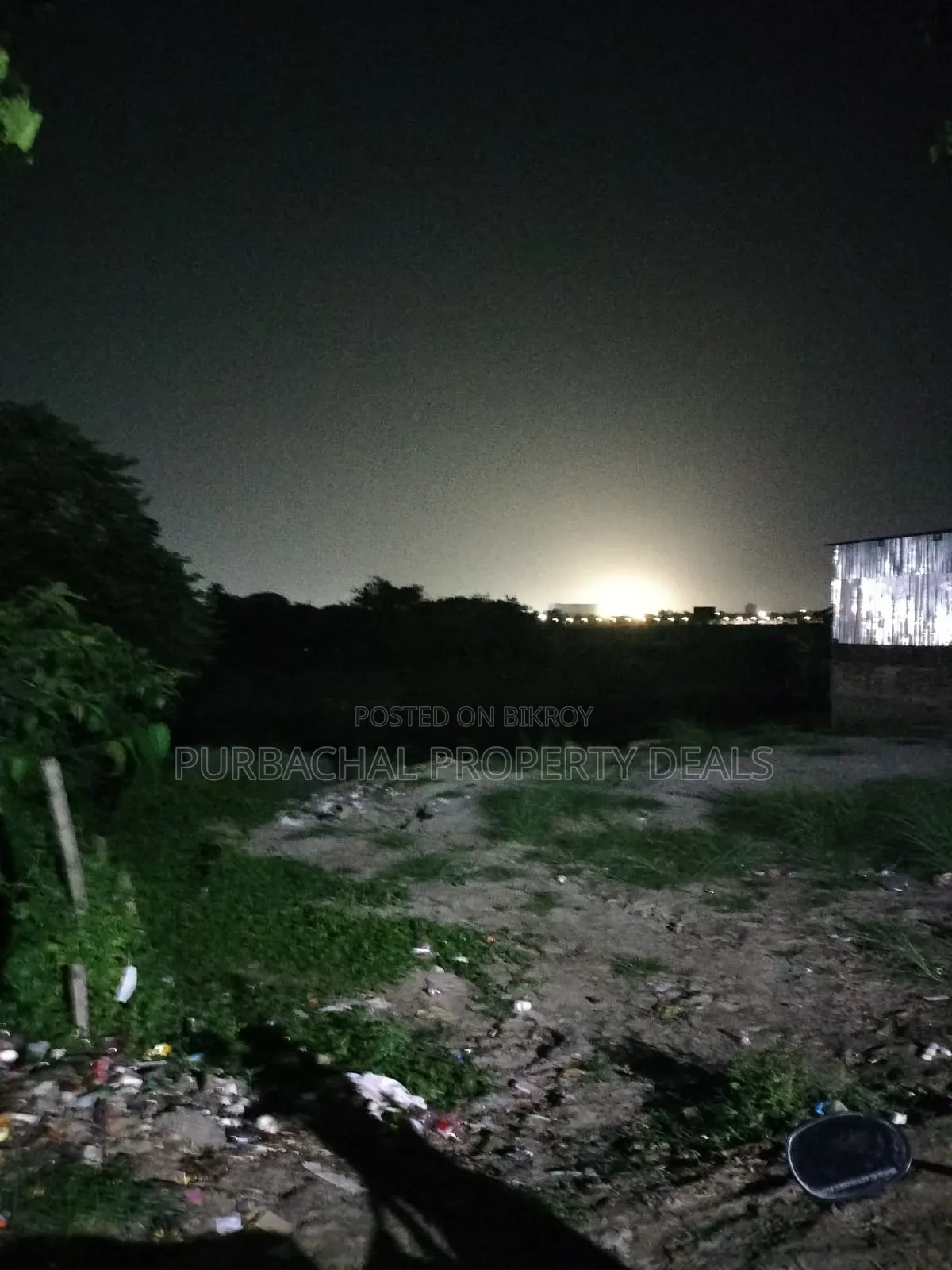 13 Katha plot for sale on 60 feet road adjacent to Badda, Satarkul main road.