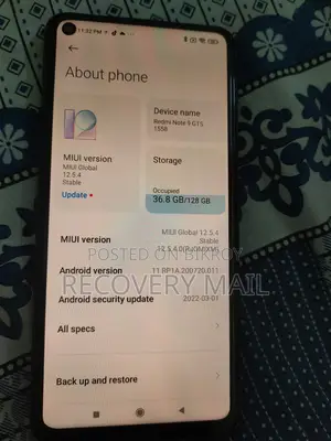 Xiaomi Redmi Note 8 128 GB Blue