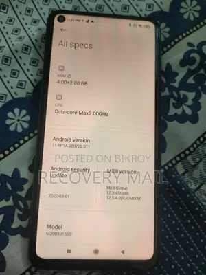 Xiaomi Redmi Note 8 128 GB Blue