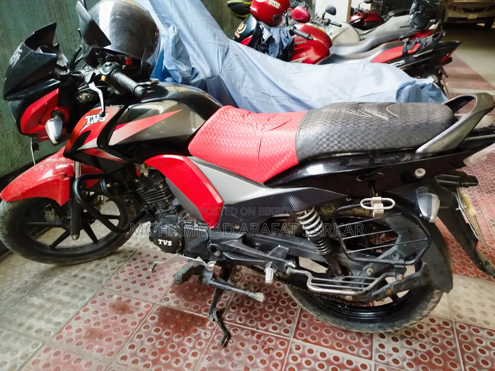 TVS Stryker 125 2020 Red