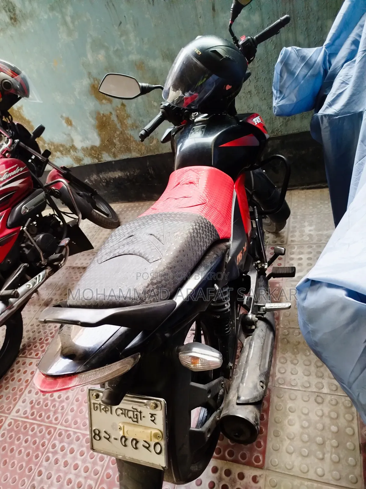 TVS Stryker 125 2020 Red