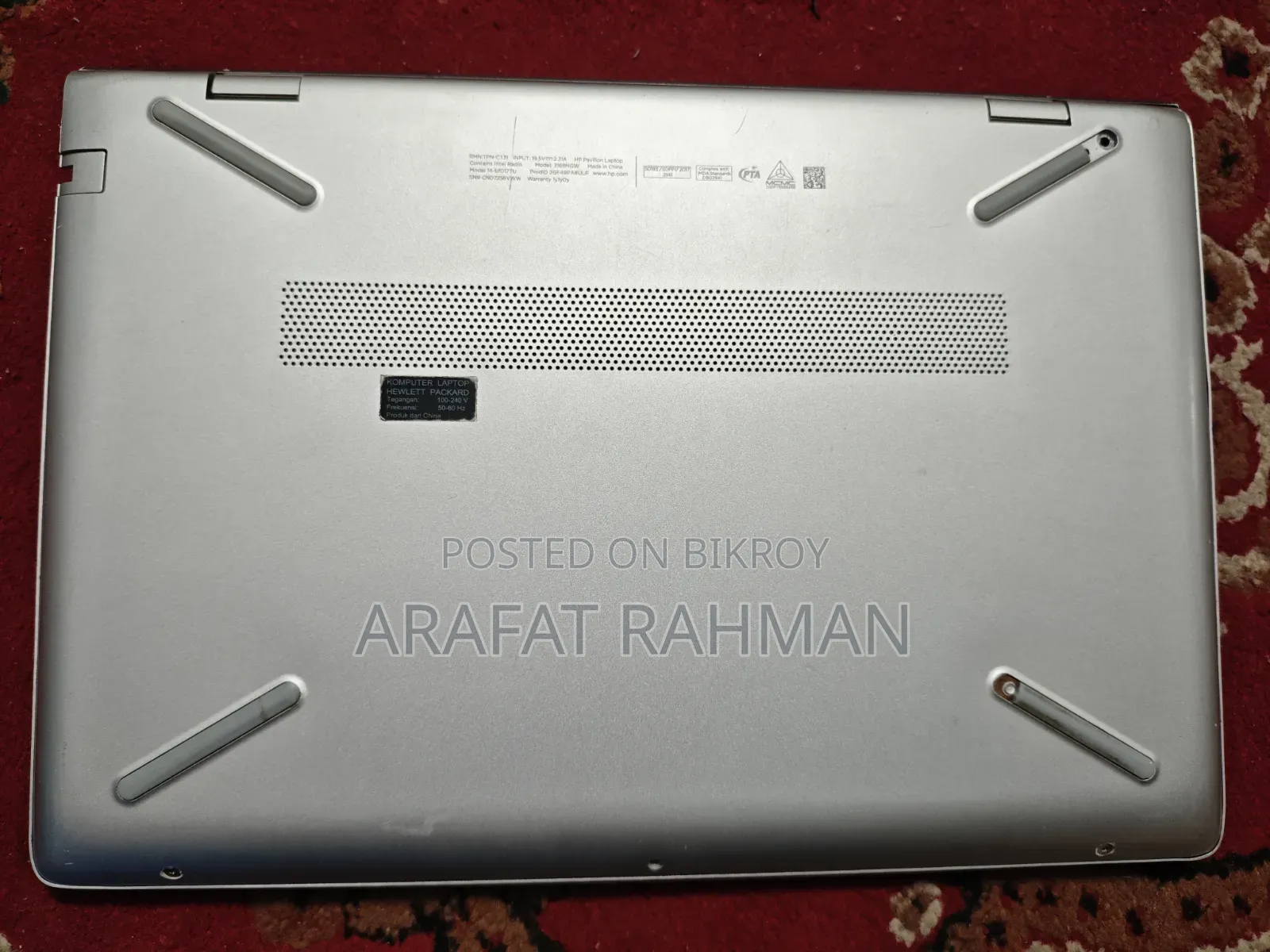 Laptop HP Pavilion 14 4GB Intel Core I5 SSD 250GB