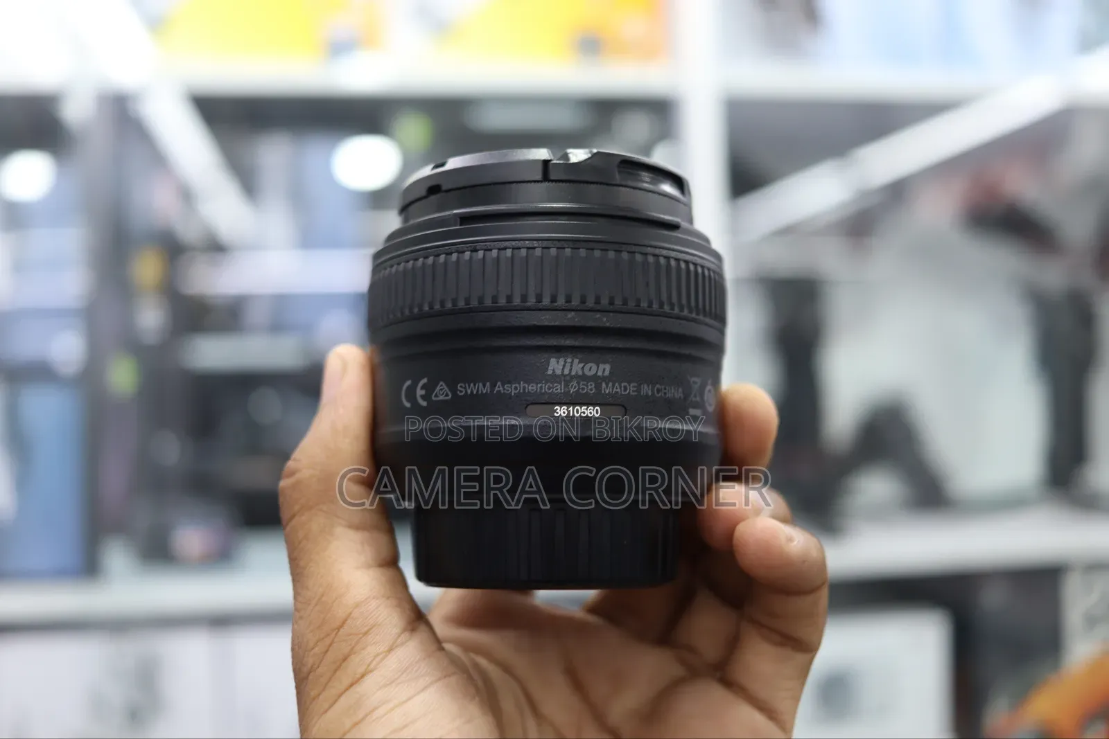 Nikon 50mm f/1.8 G Lens
