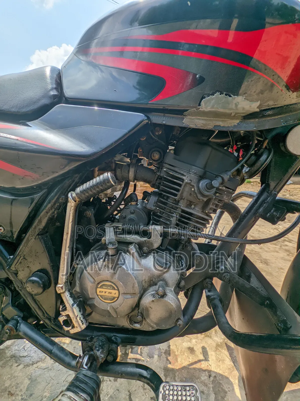 Bajaj Discover 125 2014 Red