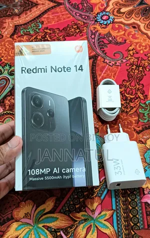 Xiaomi Redmi Note 14 4G 128 GB Red