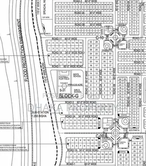 5 Katha South-Facing Plot on 30ft Road at Sector-16/G