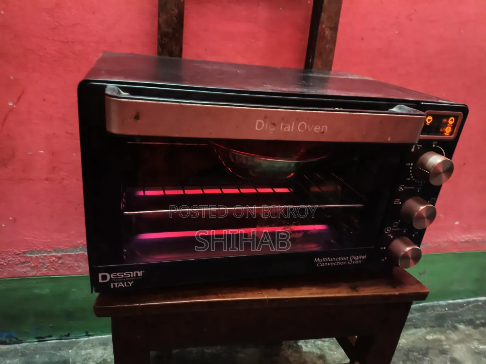 Disnie Multifunction Convection Digital Electric Oven- 25l- Dedo-25b