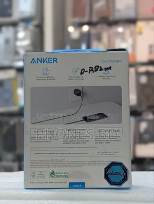 Anker 25w Type-C ফোল্ডেবল চার্জার অ্যাডাপ্টার